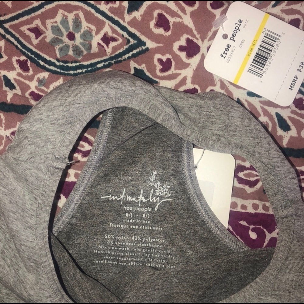 Free People Side Cross Racerback Bra - Picture 3 of 4